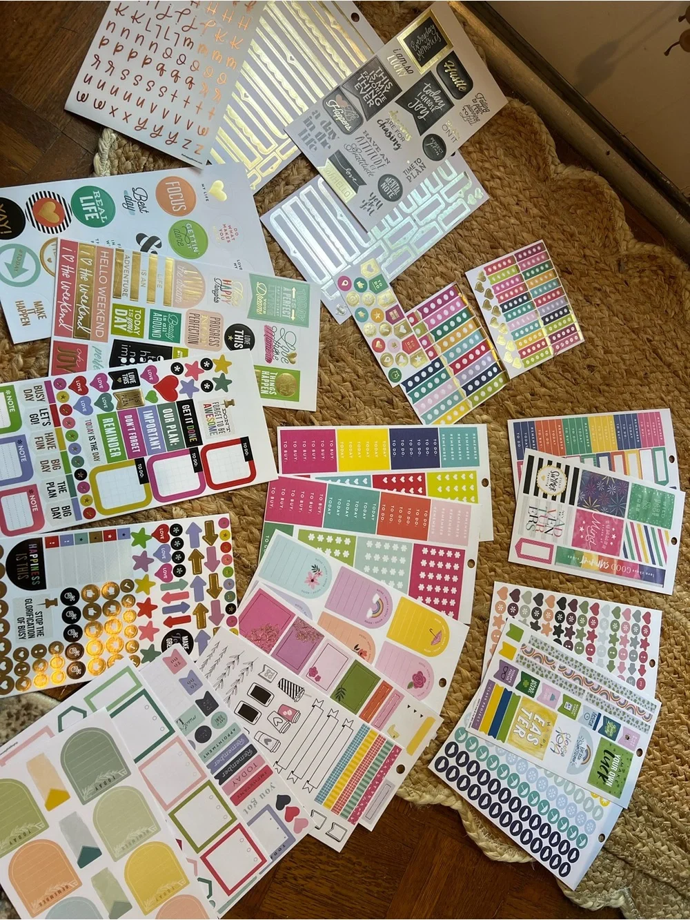 The Happy Planner lots things